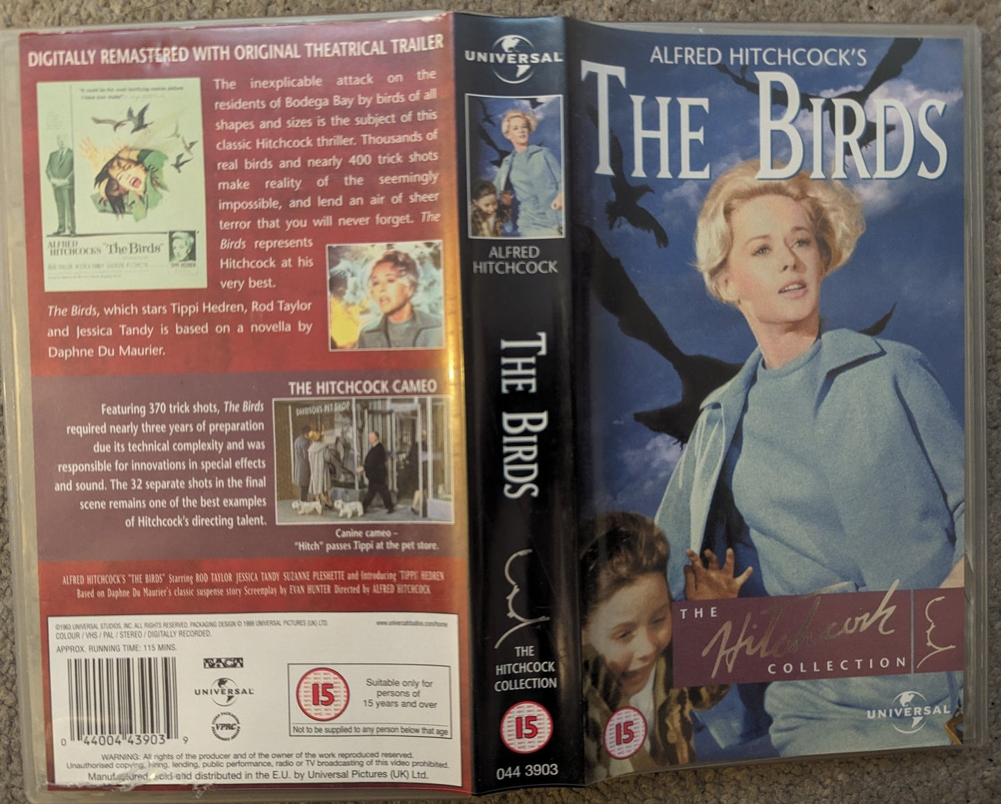 The Birds (1963) VHS Video - Flippin Retro Video Shop