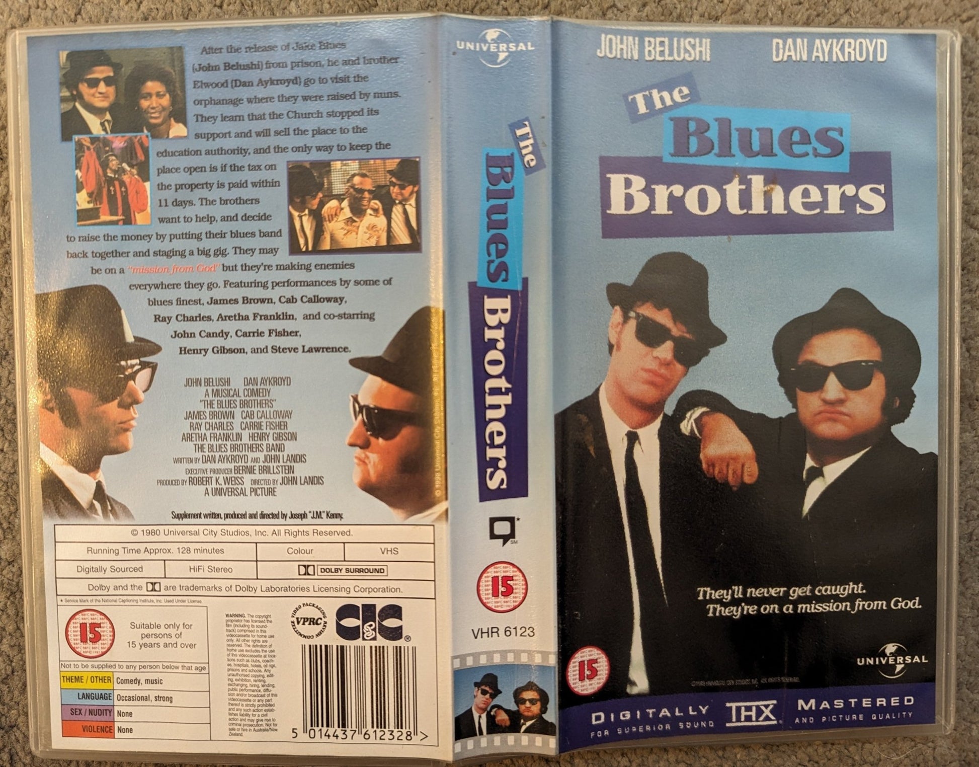 The Blues Brothers (1980) VHS Video - Flippin Retro Video Shop