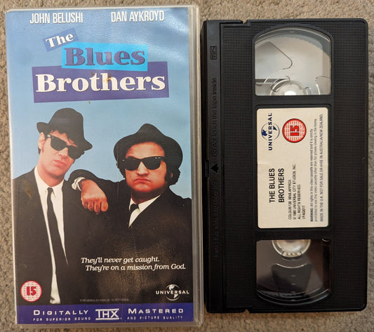 The Blues Brothers (1980) VHS Video - Flippin Retro Video Shop