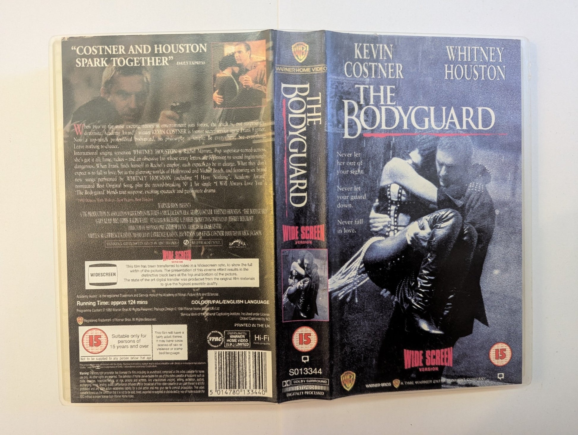 The Bodyguard (1992) VHS Video Wide - screen - Flippin Retro Video Shop