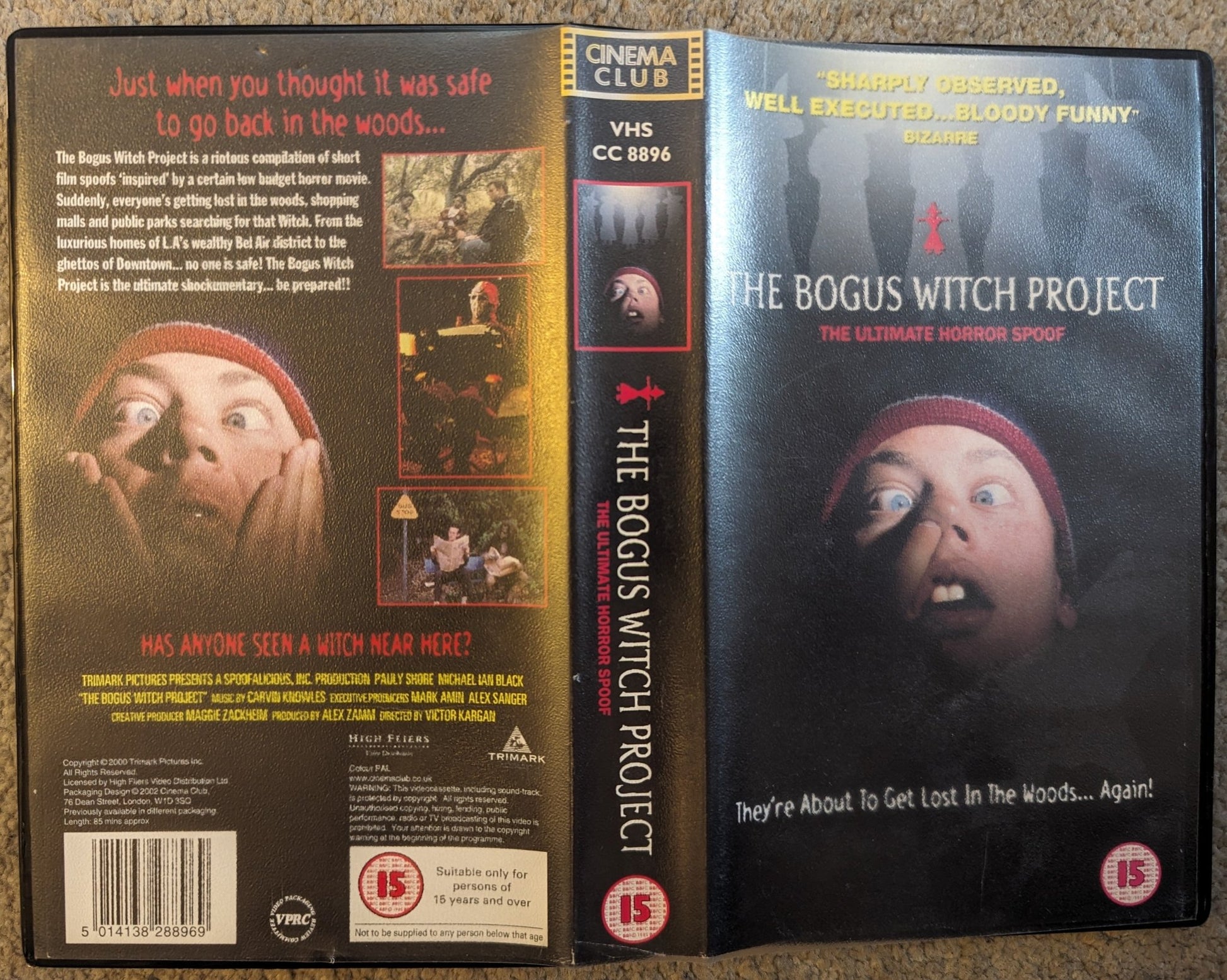 The Bogus Witch Project (2000) VHS Video Cinema Club - Flippin Retro Video Shop