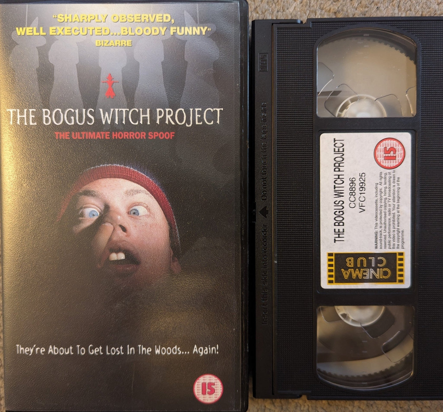 The Bogus Witch Project (2000) VHS Video Cinema Club - Flippin Retro Video Shop