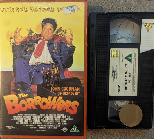 The Borrowers (1997) VHS Video Ex Rental - Flippin Retro Video Shop