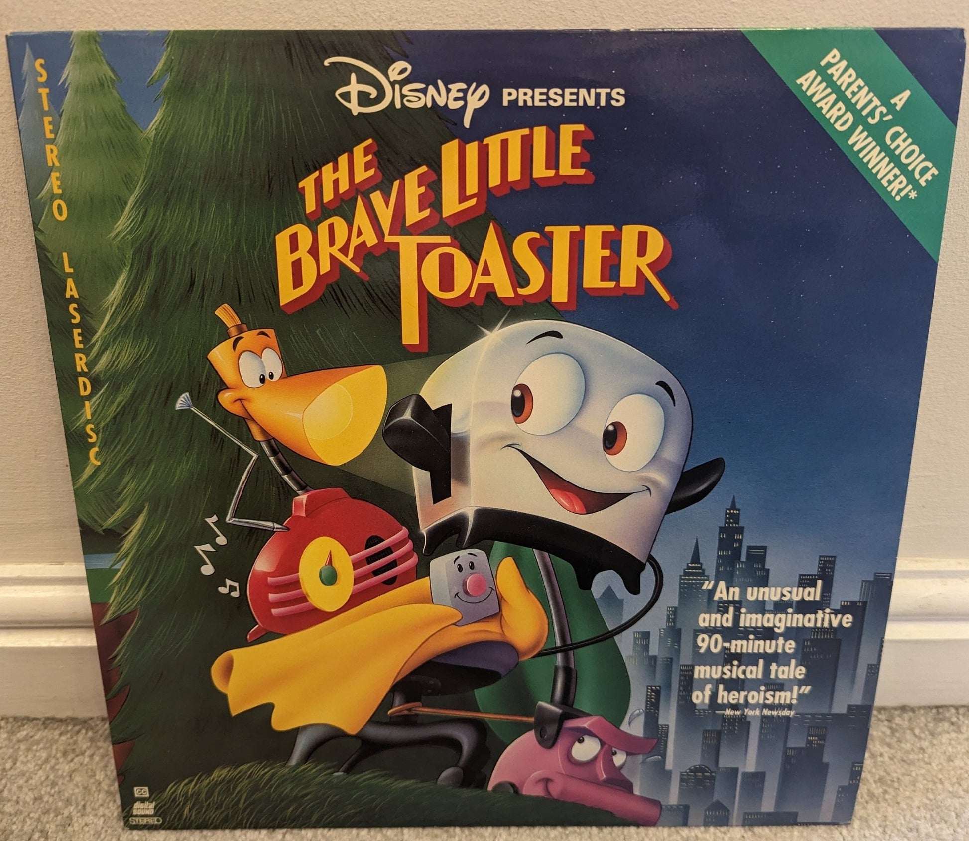 The Brave Little Toaster (1987) Laserdisc NTSC - Flippin Retro Video Shop