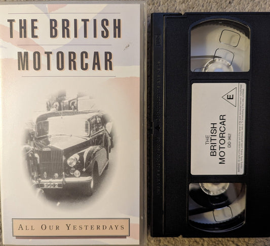 The British Motorcar VHS Video - Flippin Retro Video Shop