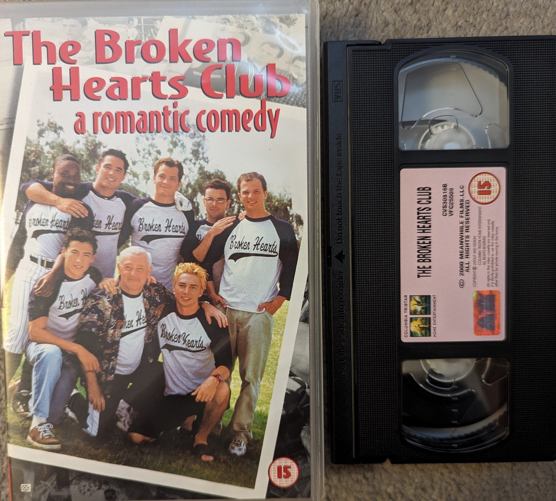 The Broken Hearts Club (2000) VHS Video Ex Rental - Flippin Retro Video Shop