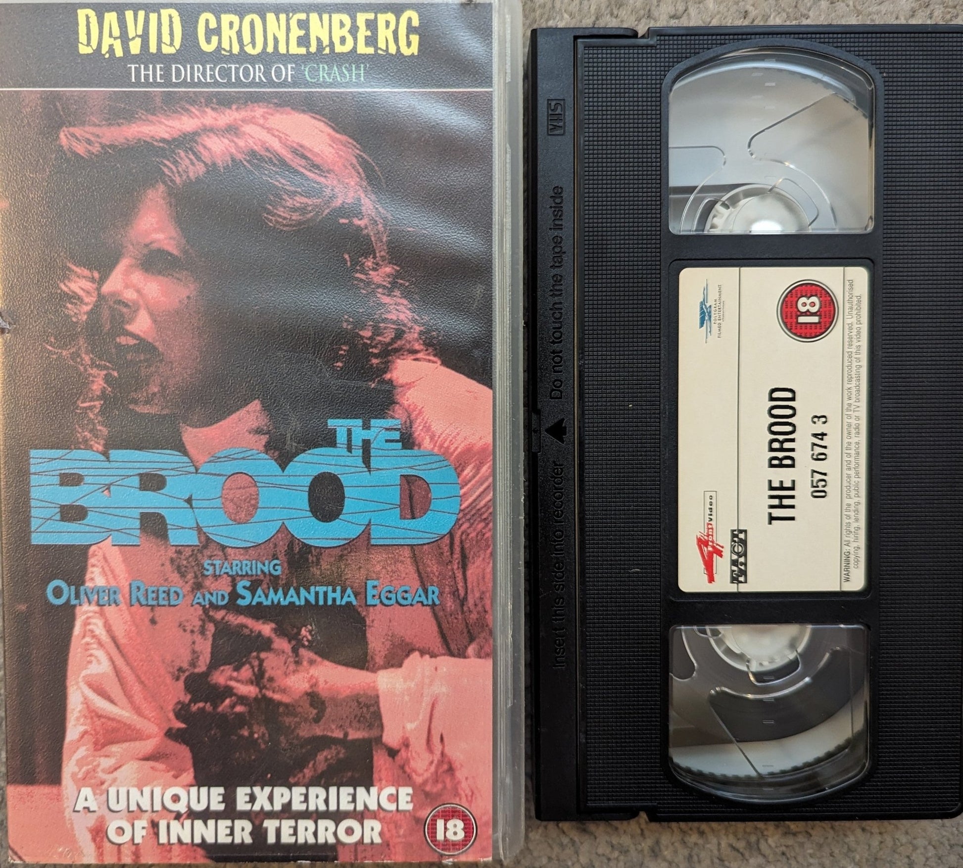 The Brood (1979) VHS Video - Flippin Retro Video Shop