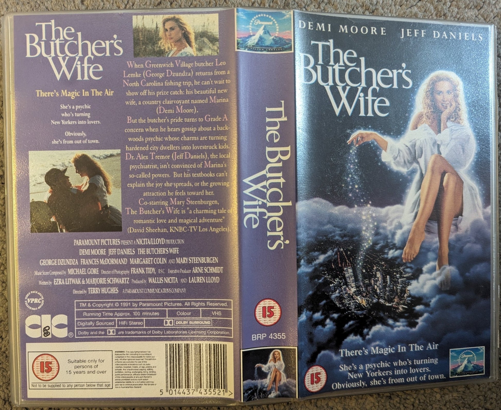 The Butchers Wife (1991) VHS Video - Flippin Retro Video Shop