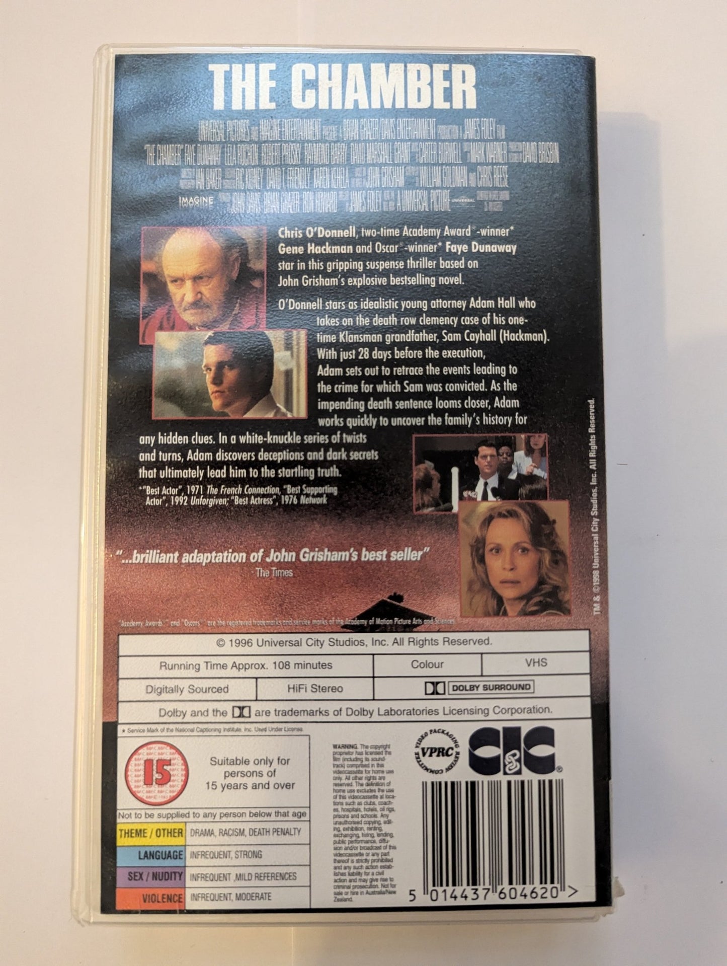 The Chamber (1996) VHS Video - Flippin Retro