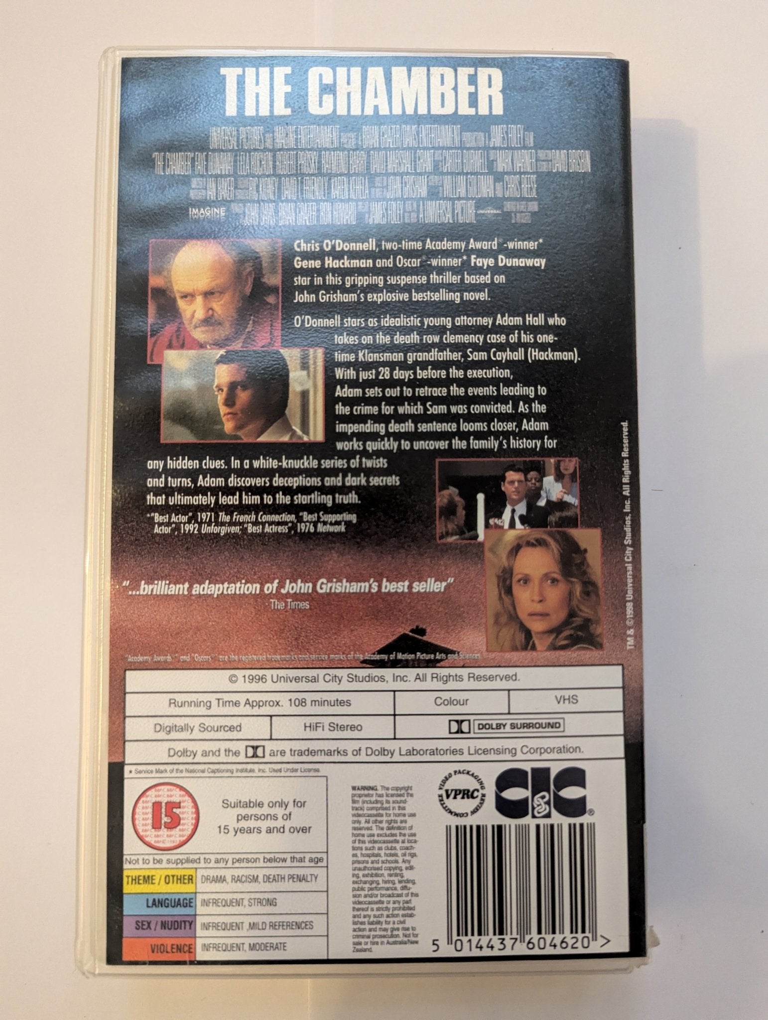 The Chamber (1996) VHS Video - Flippin Retro