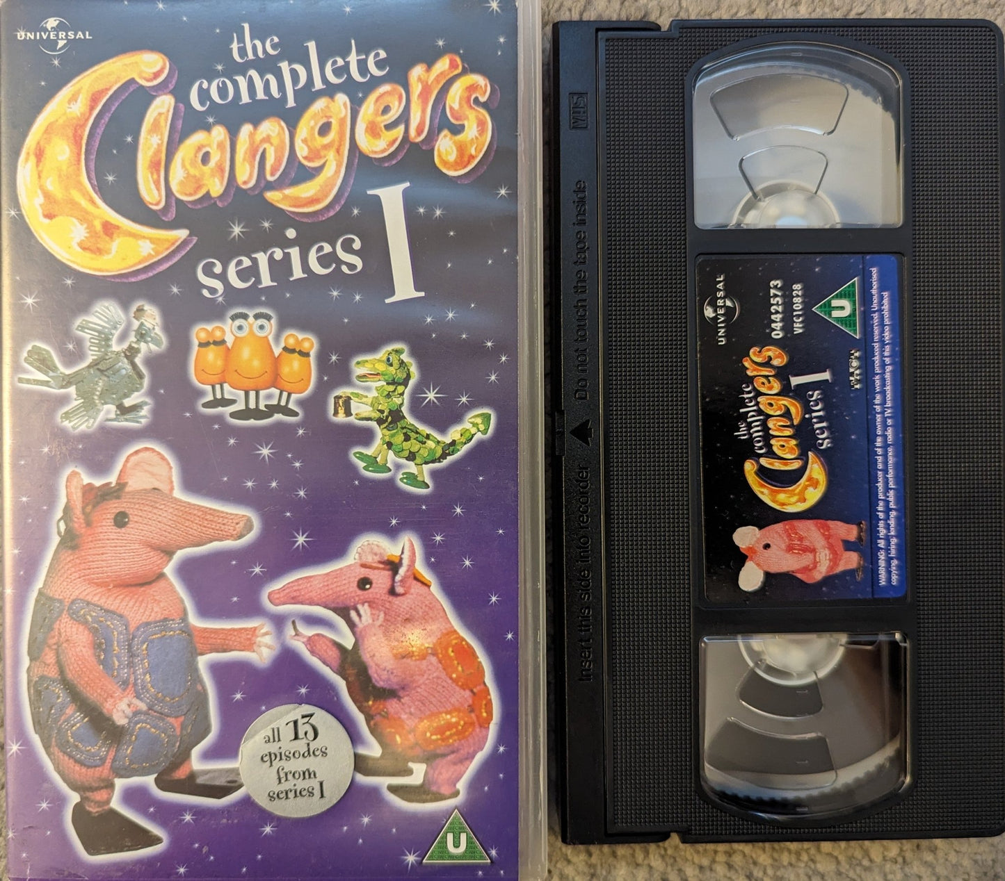 The Clangers Series 1 VHS Video - Flippin Retro Video Shop