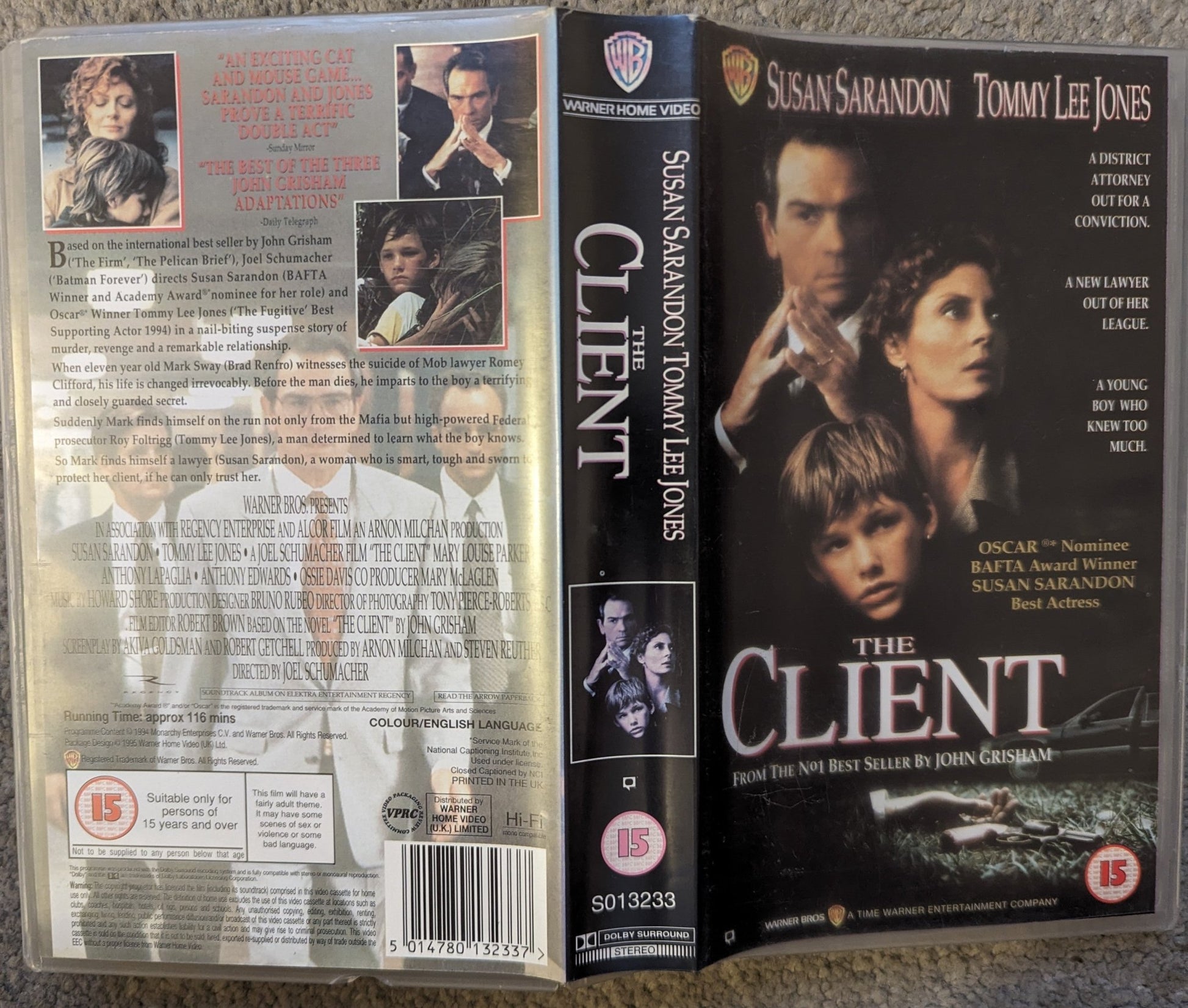 The Client (1994) VHS Video - Flippin Retro Video Shop