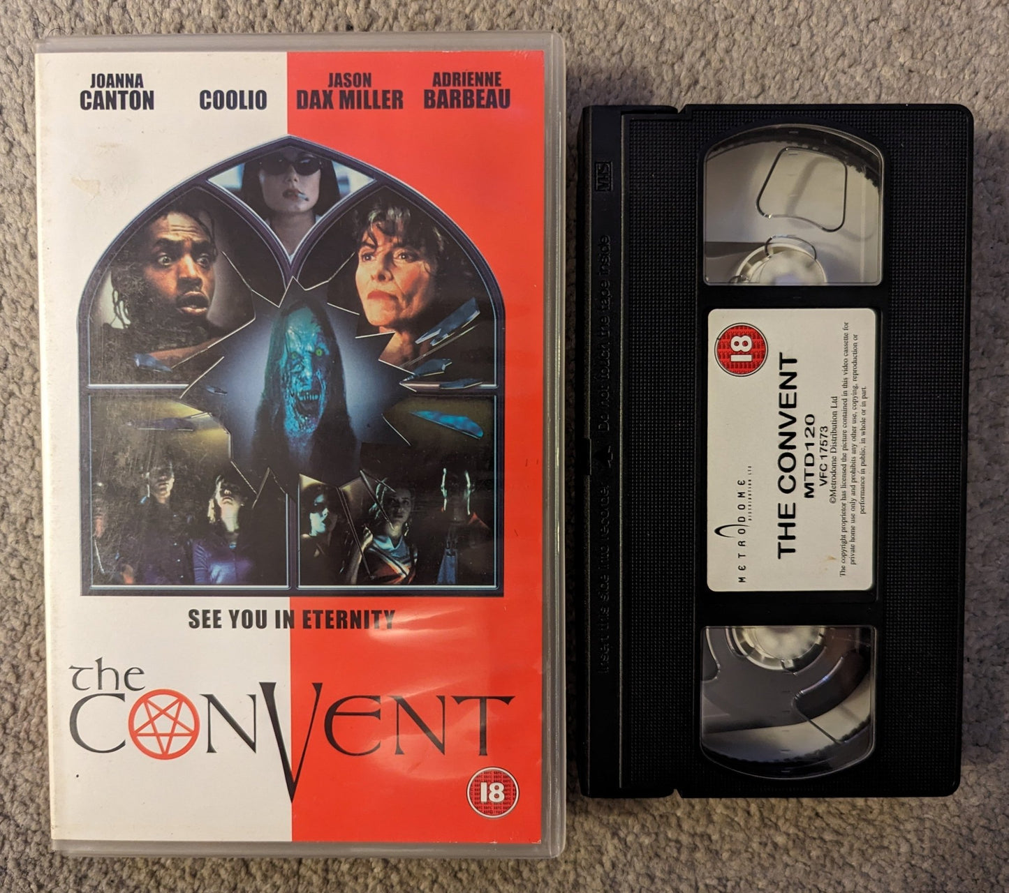 The Convent (2000) VHS Video Ex Rental - Flippin Retro Video Shop