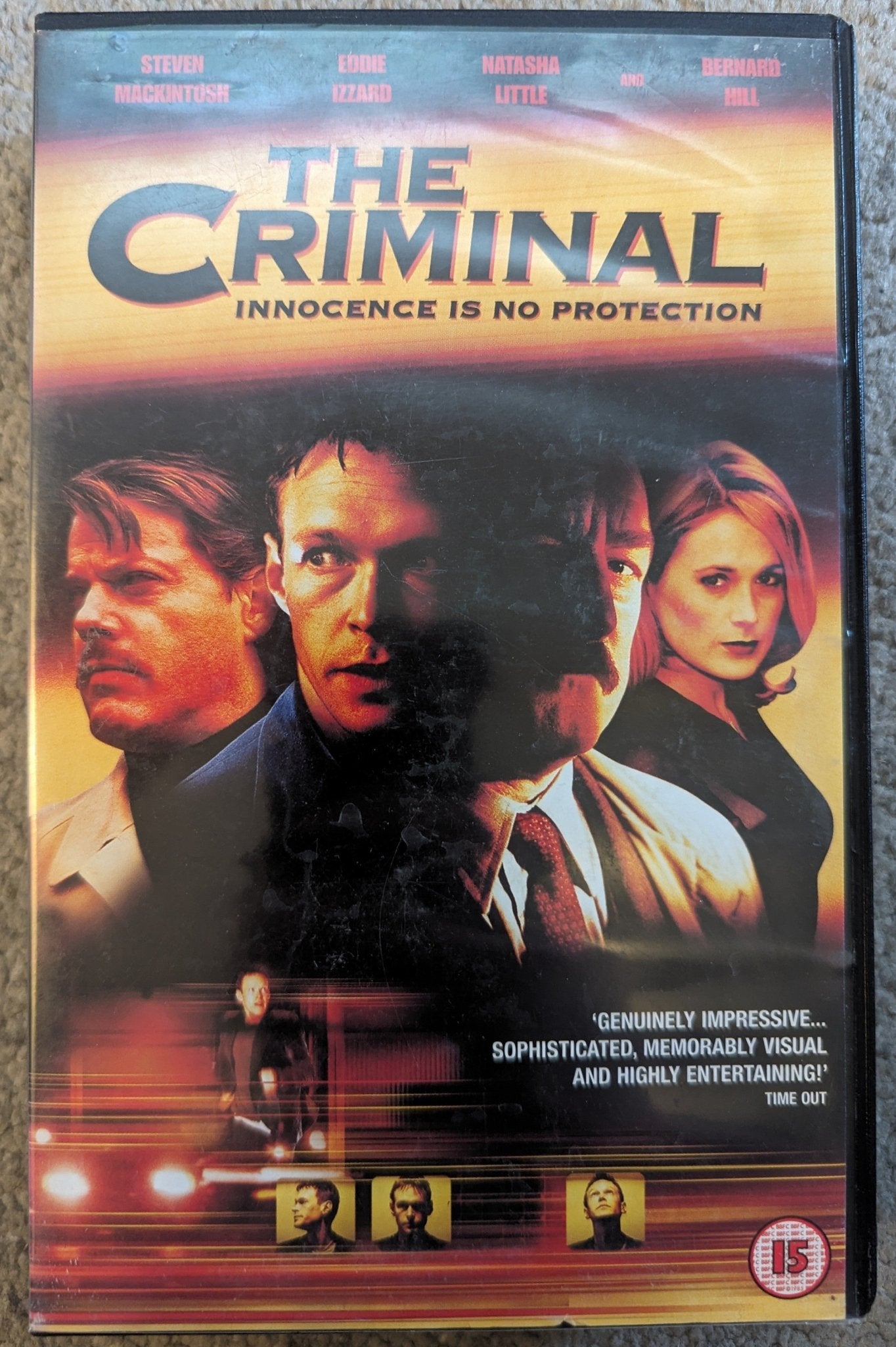 The Criminal (1999) VHS Video Ex Rental - Flippin Retro Video Shop