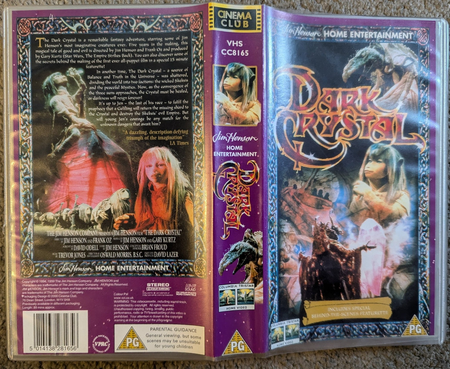 The Dark Crystal (1986) VHS Video - Flippin Retro Video Shop