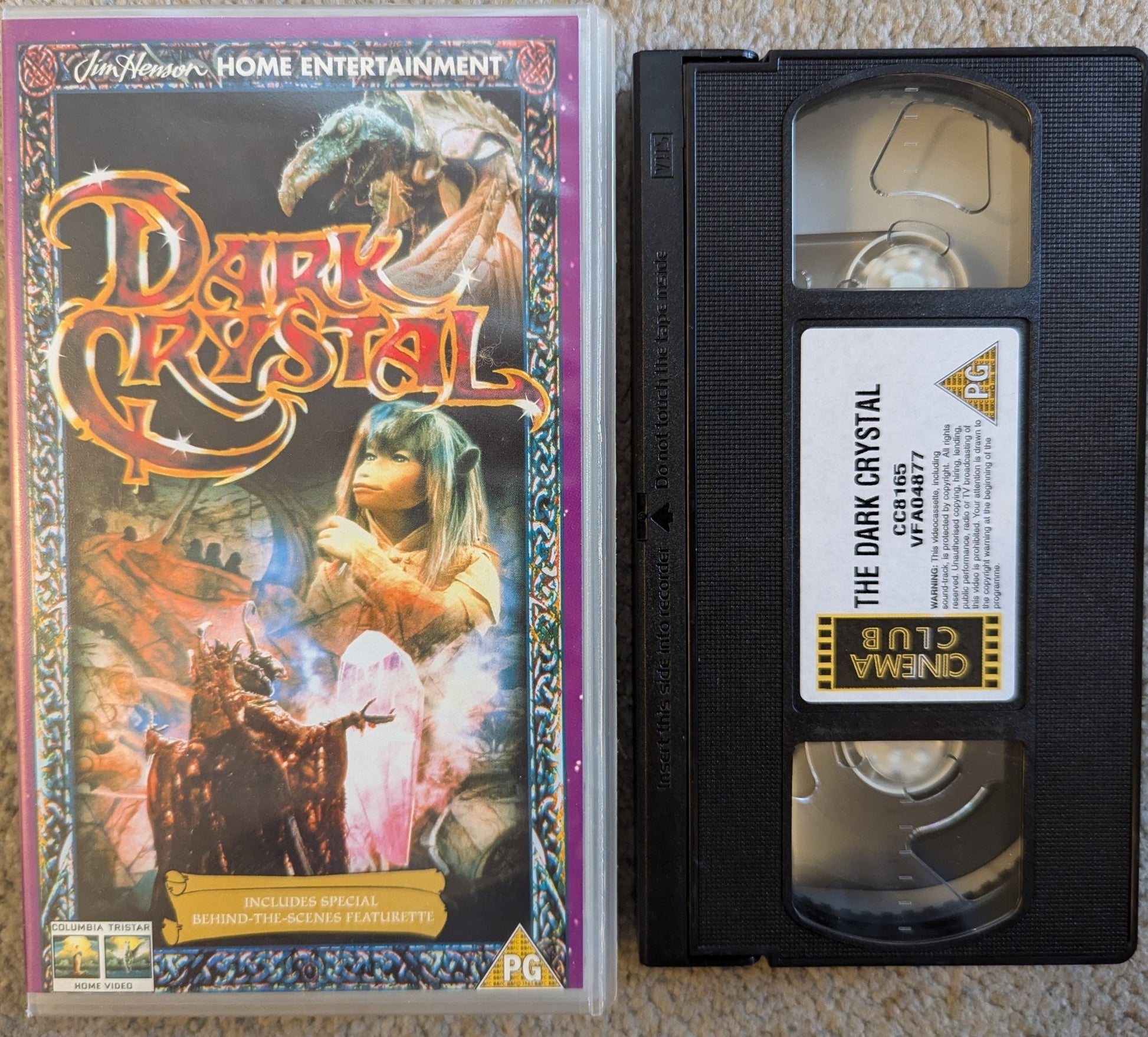 The Dark Crystal (1986) VHS Video - Flippin Retro Video Shop