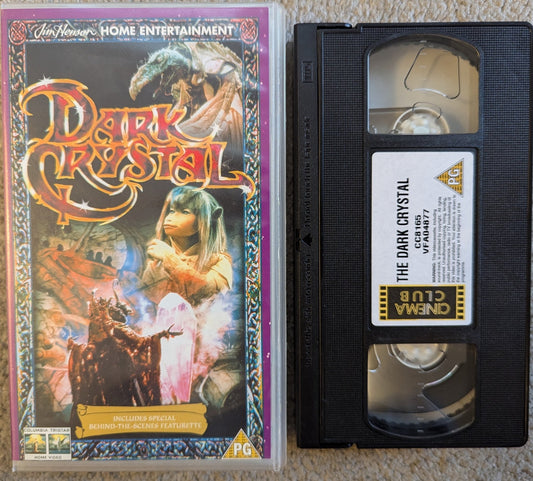 The Dark Crystal (1986) VHS Video - Flippin Retro Video Shop