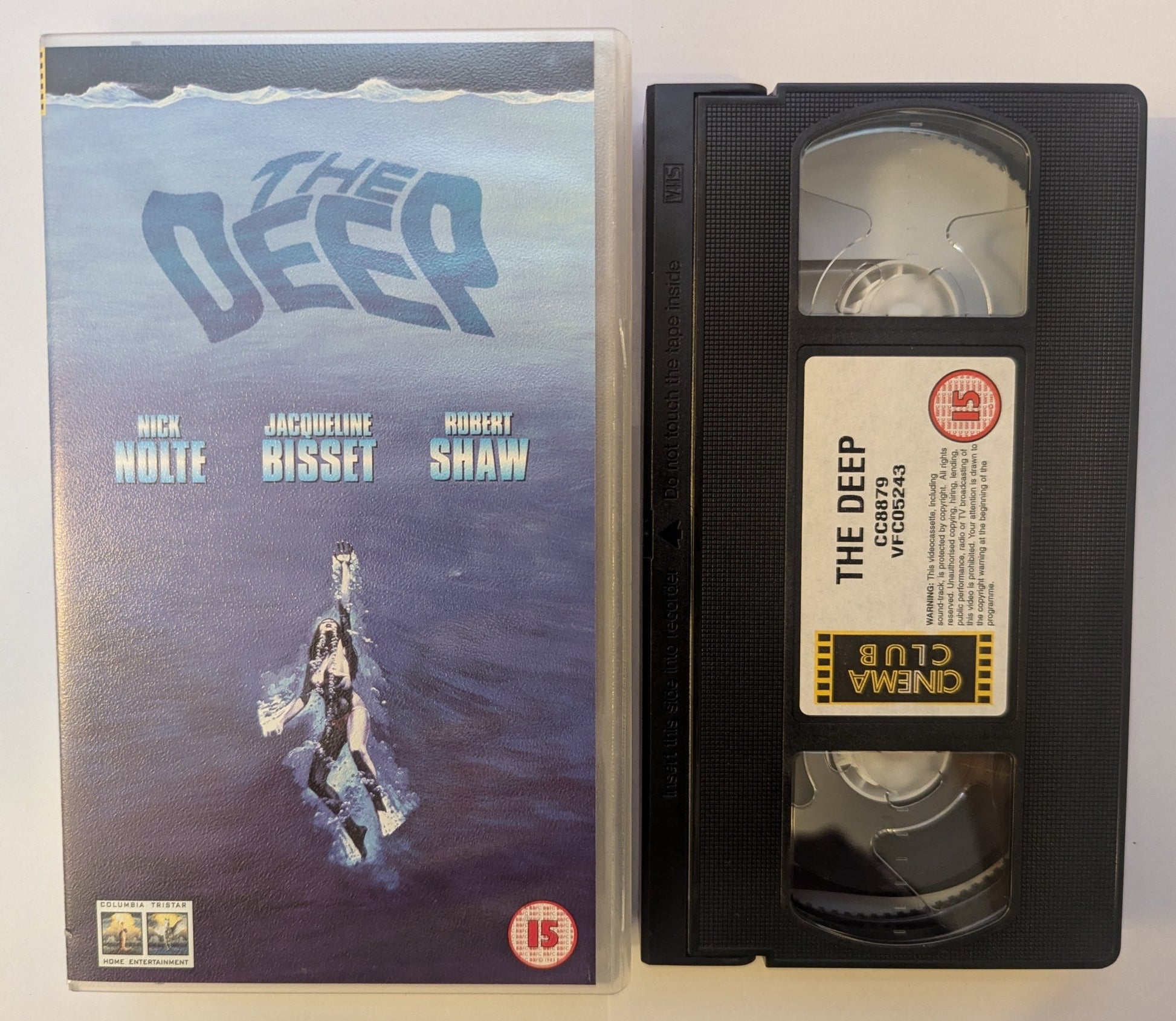 The Deep (1977) VHS Video Cinema Club - Flippin Retro