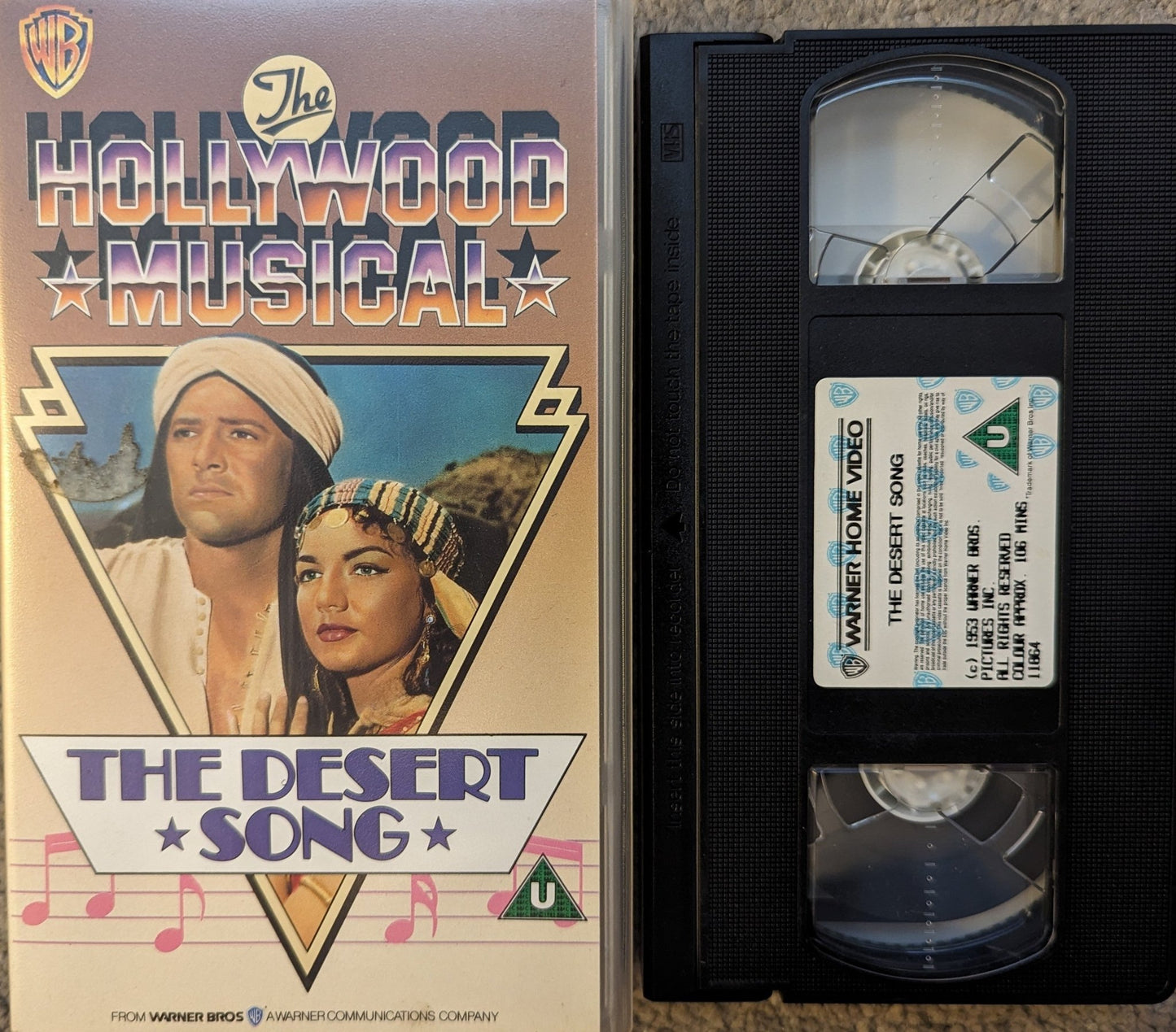 The Desert Song (1953) VHS Video - Flippin Retro Video Shop