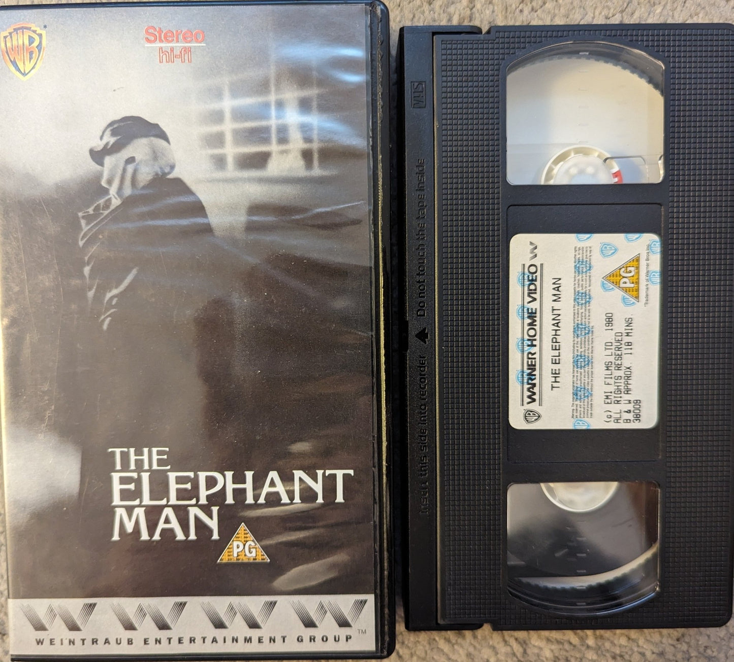 The Elephant Man VHS Video - Flippin Retro Video Shop