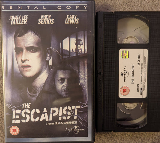 The Escapist (2002) VHS Video Ex Rental - Flippin Retro Video Shop