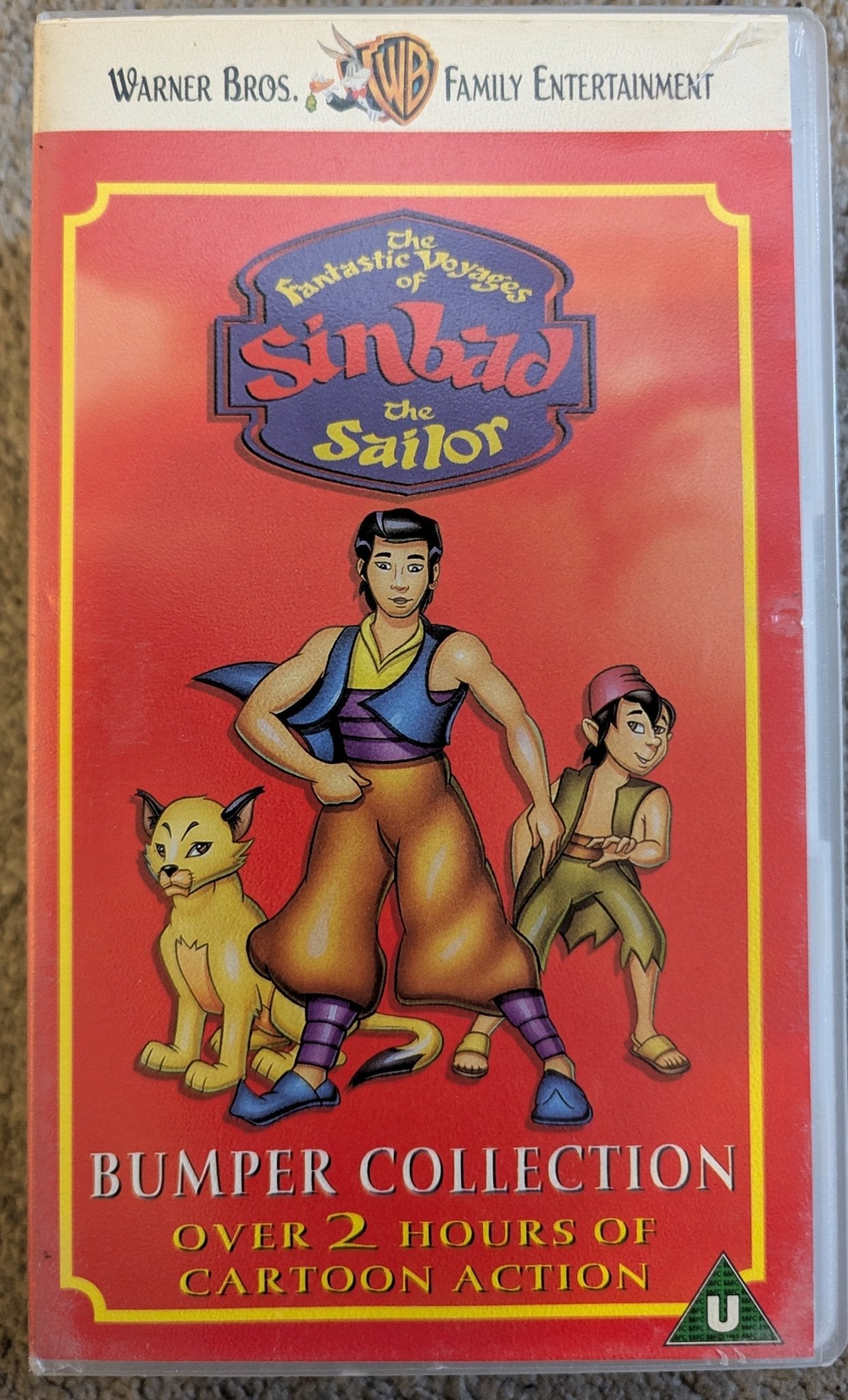 The Fantastic Voyages Of Sinbad VHS Video *Sealed* - Flippin Retro Video Shop