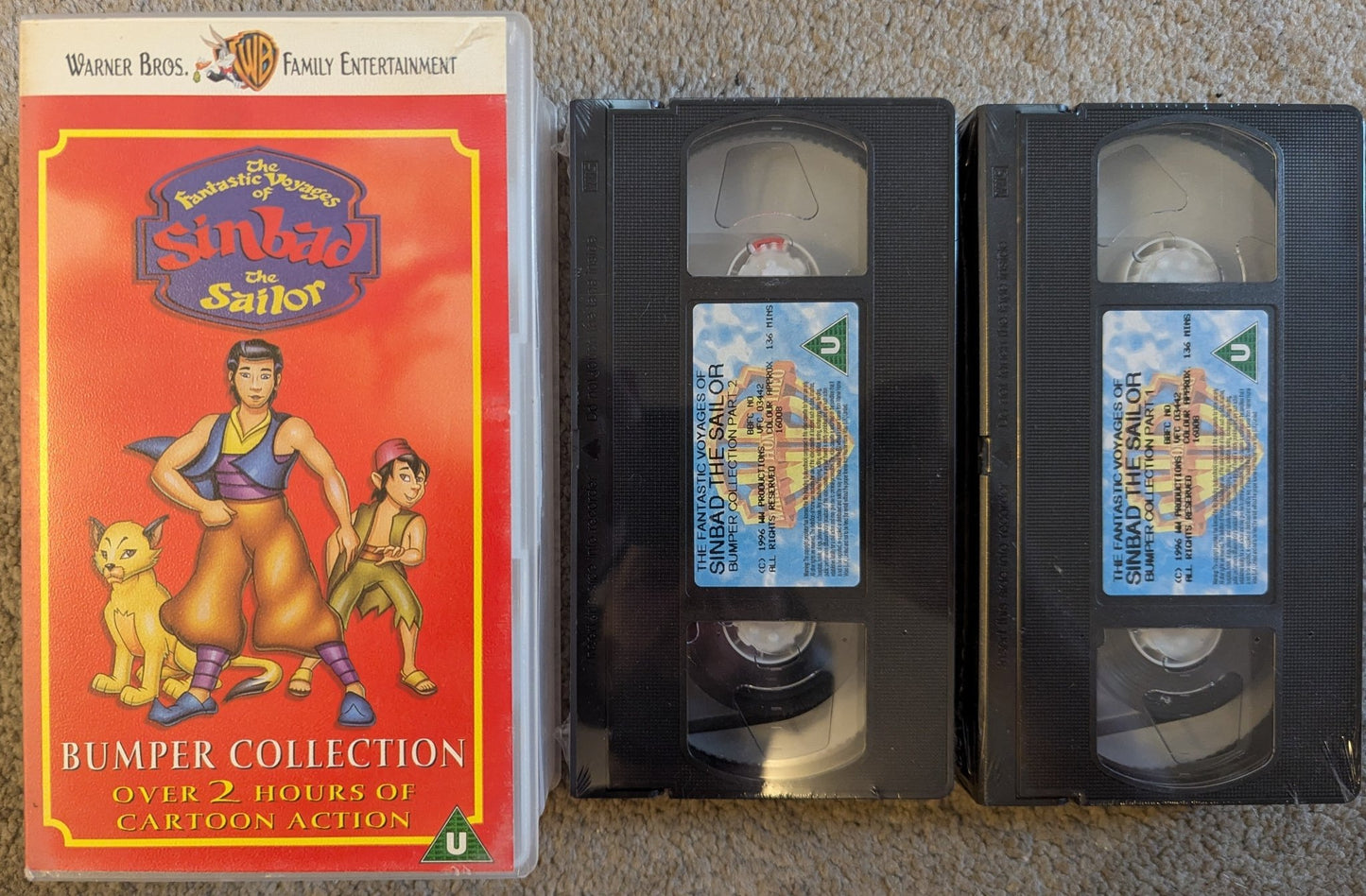 The Fantastic Voyages Of Sinbad VHS Video *Sealed* - Flippin Retro Video Shop