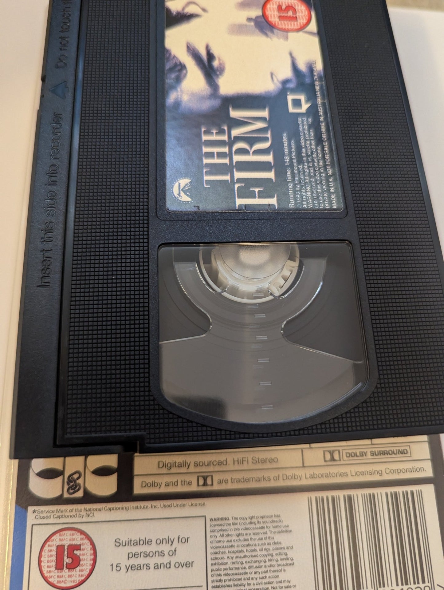 The Firm (1993) VHS Video - Flippin Retro