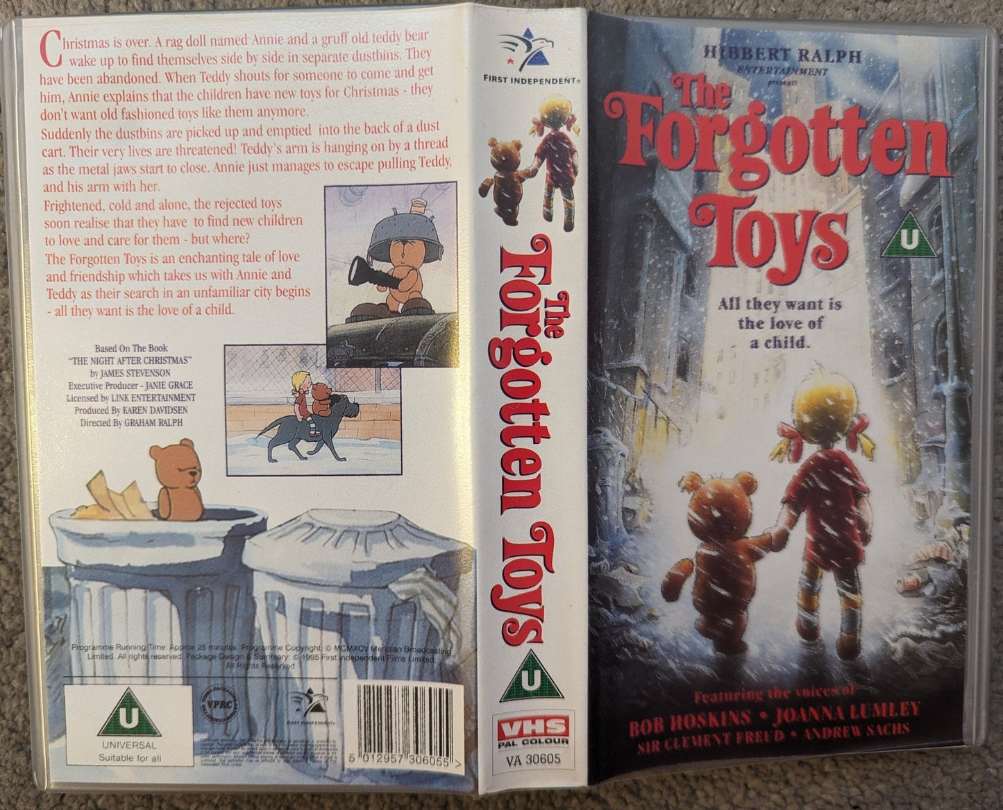 The Forgotten Toys (1995) VHS Video - Flippin Retro Video Shop