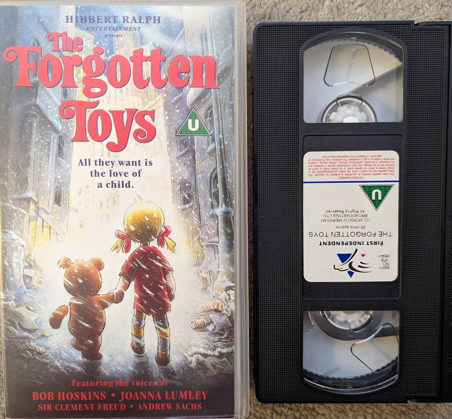 The Forgotten Toys (1995) VHS Video - Flippin Retro Video Shop