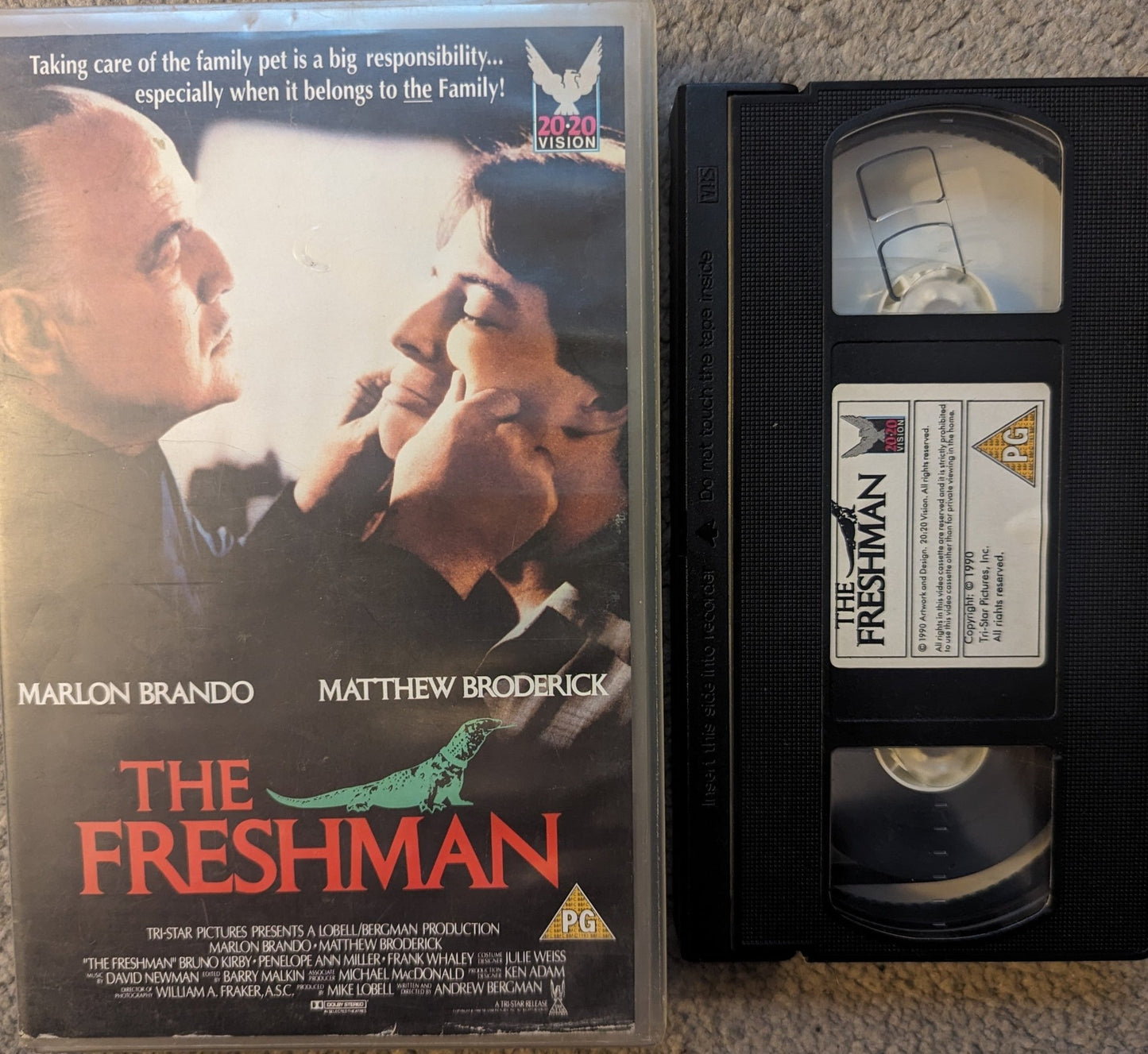 The Freshman (1990) VHS Video Ex Rental - Flippin Retro Video Shop