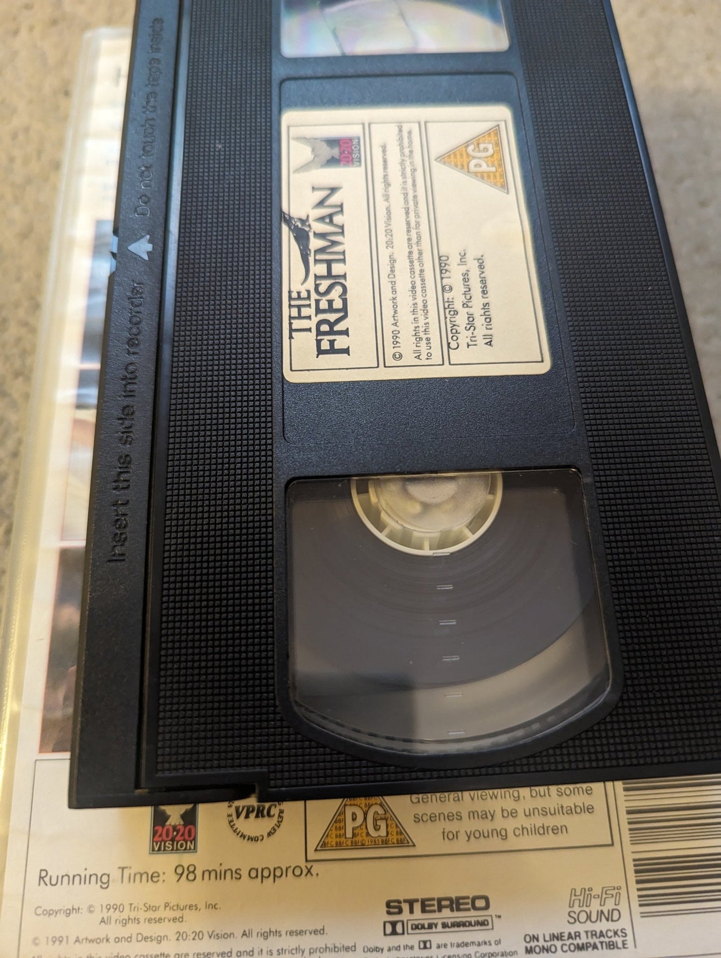 The Freshman (1990) VHS Video Ex Rental - Flippin Retro Video Shop