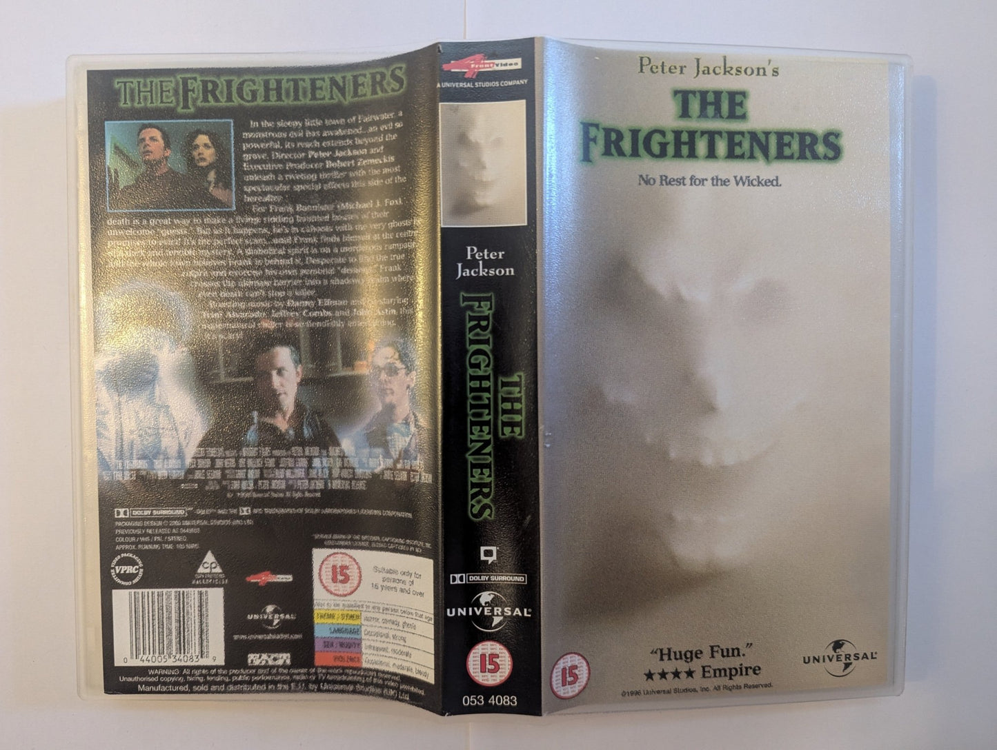 The Frighteners (1996) VHS Video 4Front - Flippin Retro Video Shop