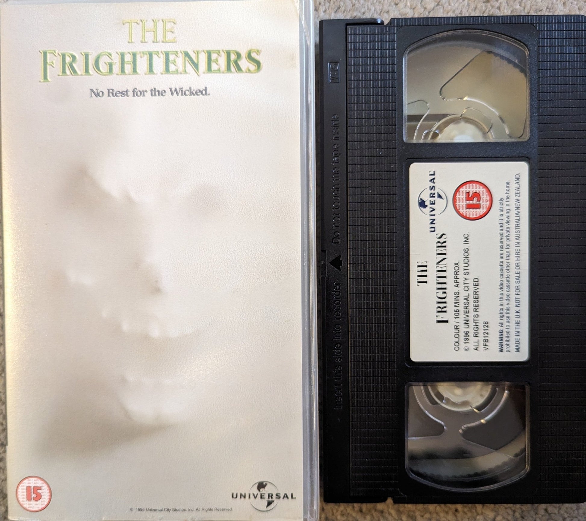 The Frighteners (1996) VHS Video - Flippin Retro Video Shop