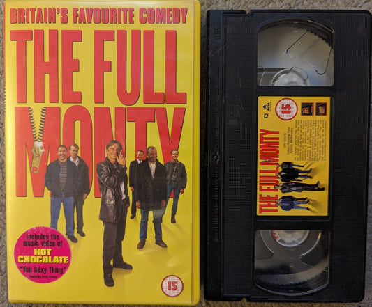 The Full Monty (1997) VHS Video - Flippin Retro Video Shop