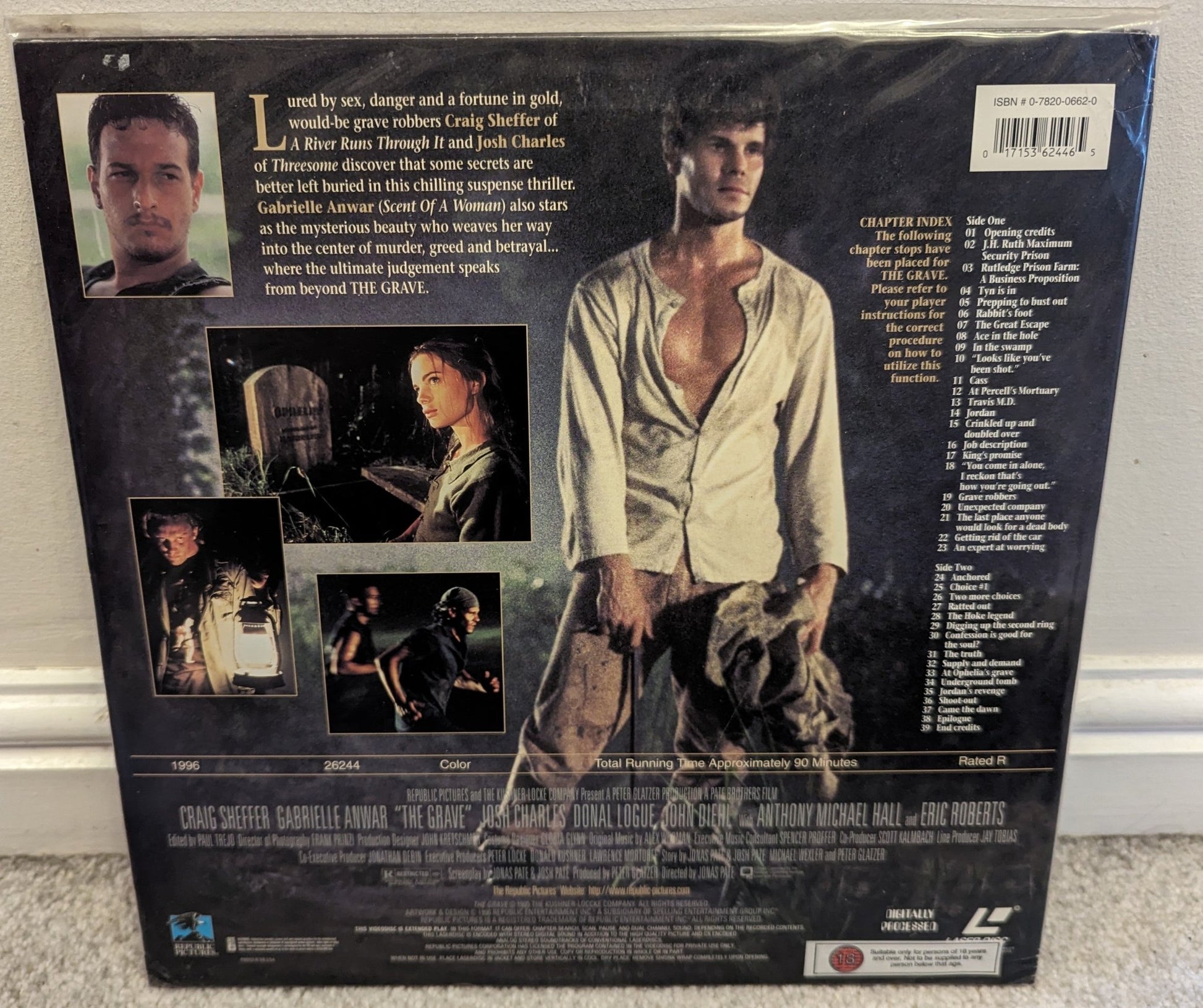 The Grave (1996) Laserdisc NTSC - Flippin Retro Video Shop