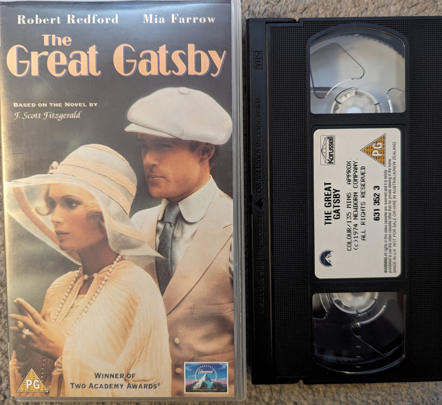 The Great Gatsby (1974) VHS Video - Flippin Retro Video Shop