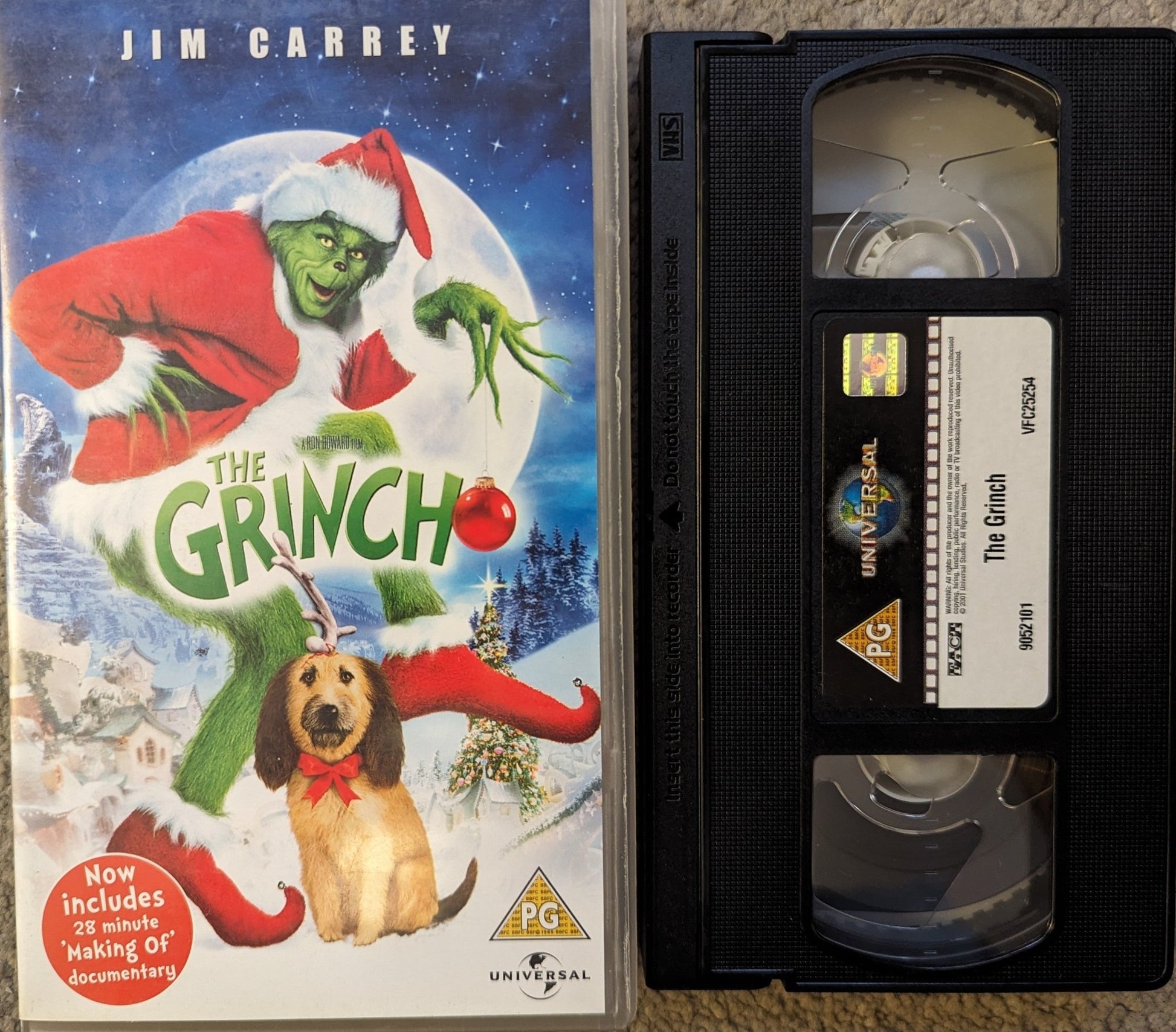 The Grinch (2000) VHS Video - Flippin Retro Video Shop