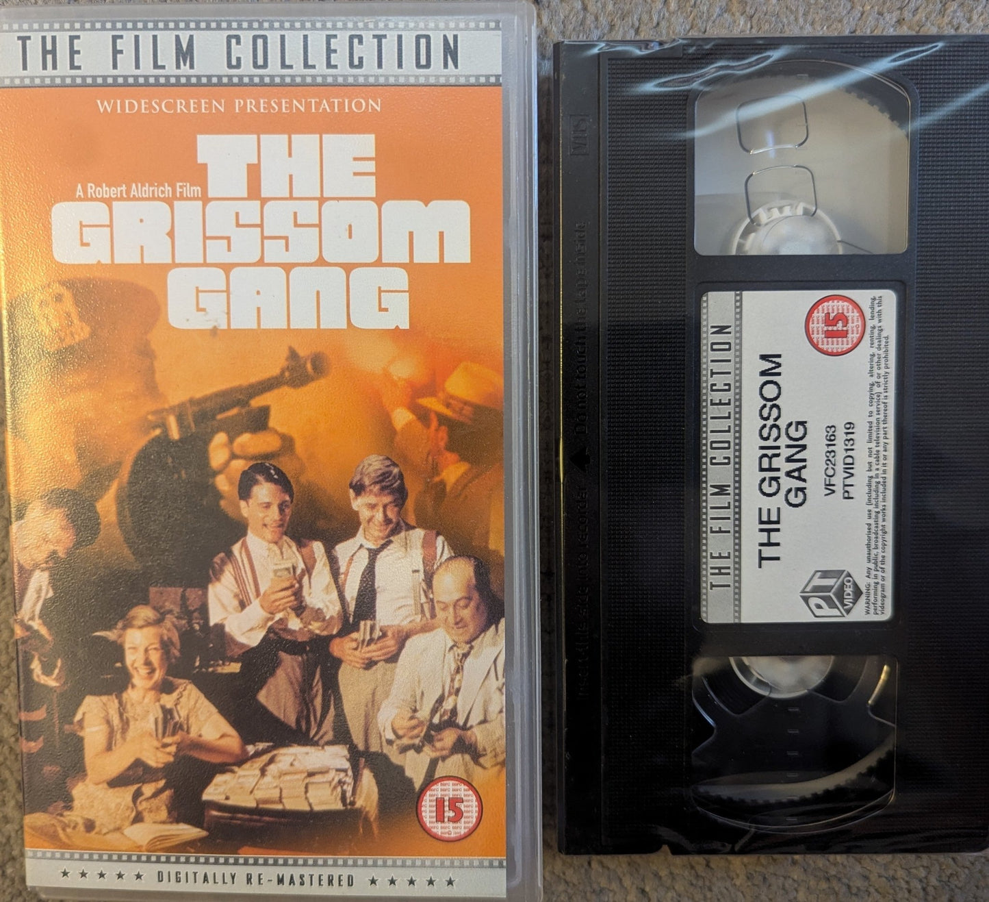 The Grissom Gang (1971) VHS Video - Flippin Retro Video Shop