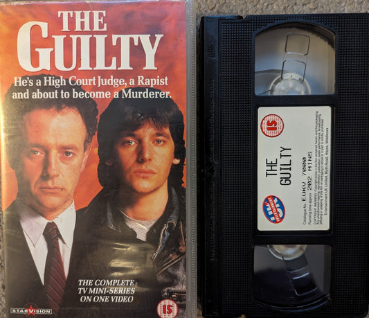 The Guilty (1992) VHS Video - Flippin Retro Video Shop