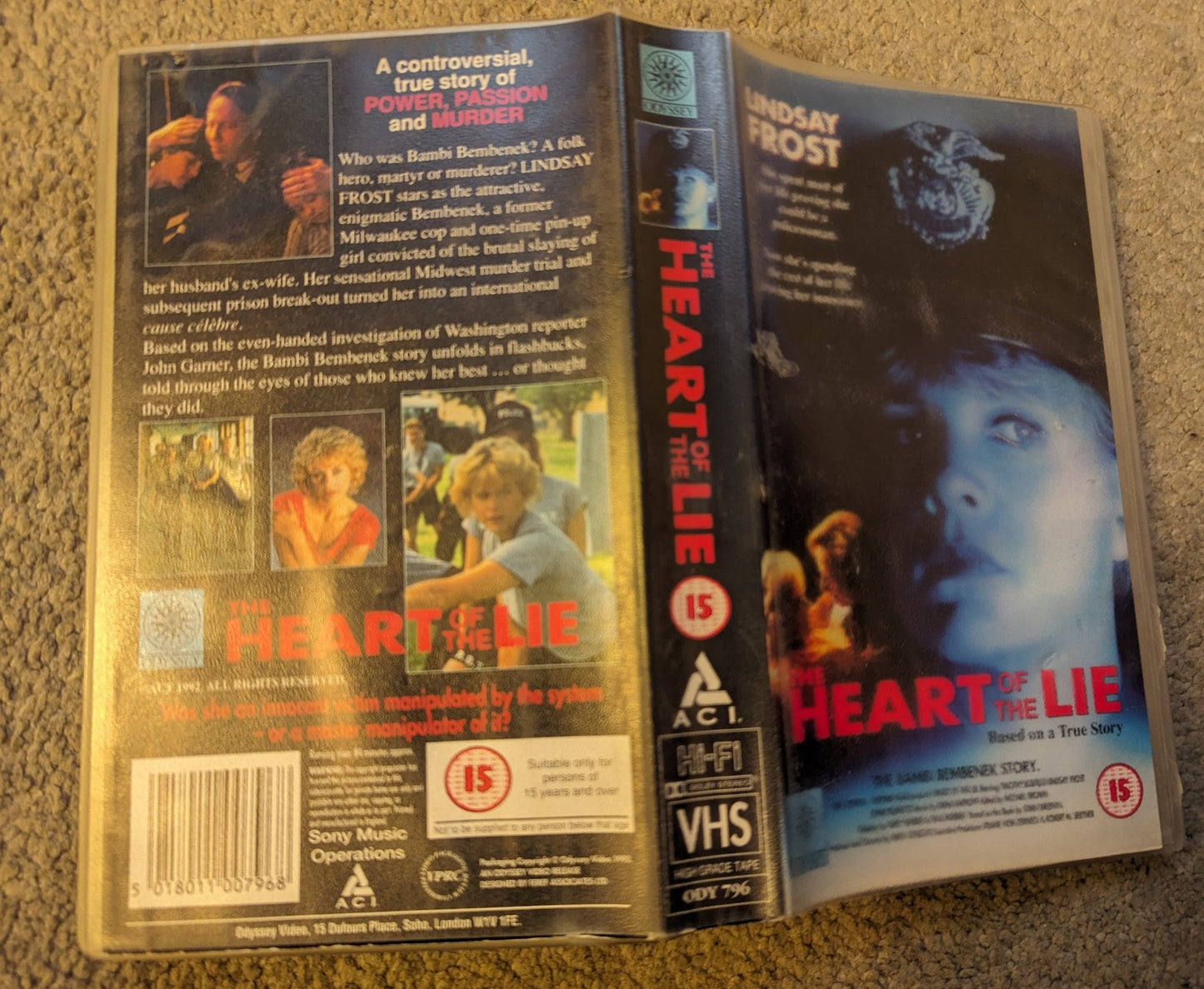 The Heart Of The Lie (1992) VHS Video - Flippin Retro Video Shop