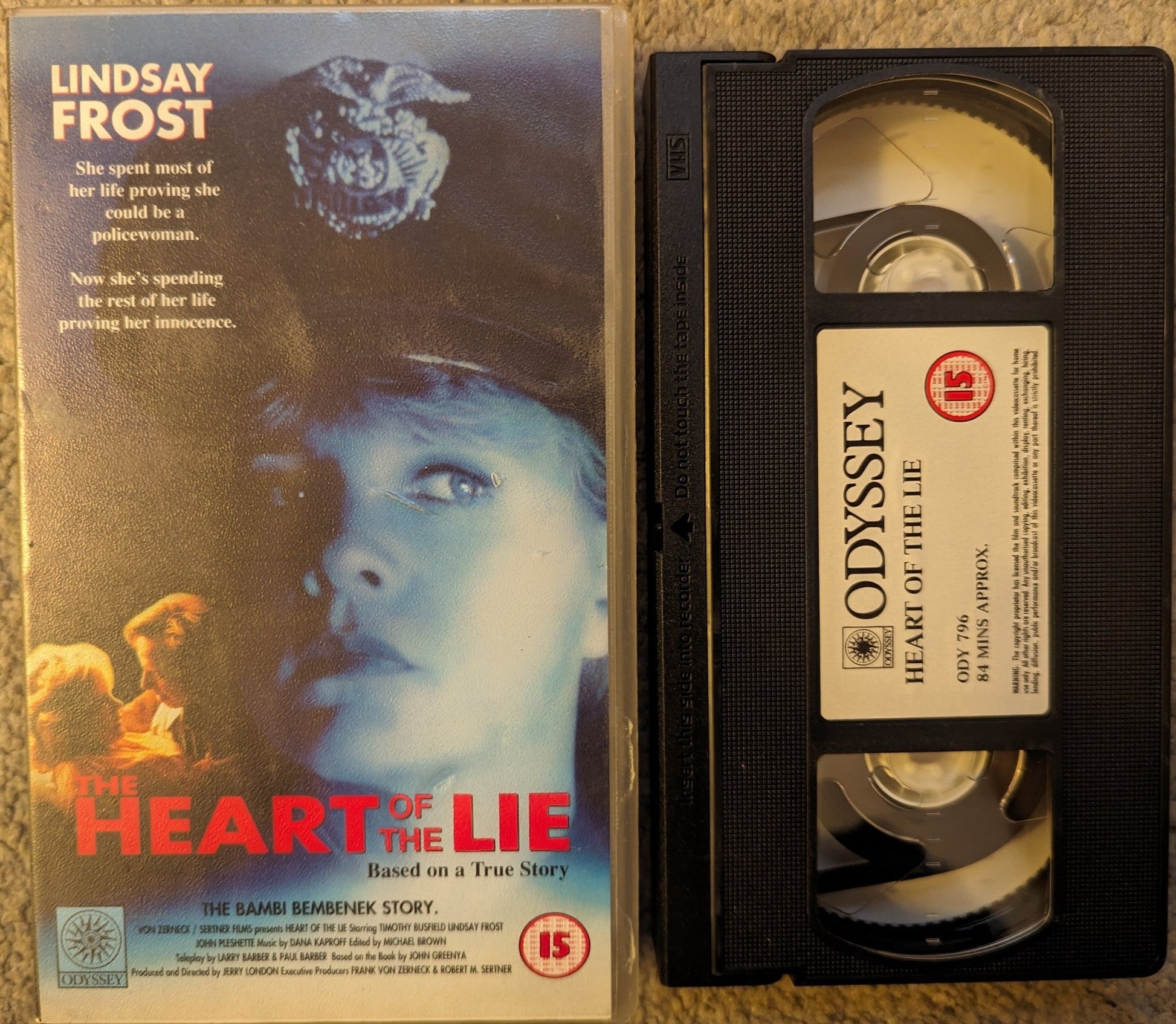 The Heart Of The Lie (1992) VHS Video - Flippin Retro Video Shop