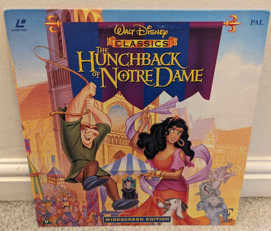 The Hunchback OF Notre Dame (1996) Laserdisc NTSC - Flippin Retro Video Shop