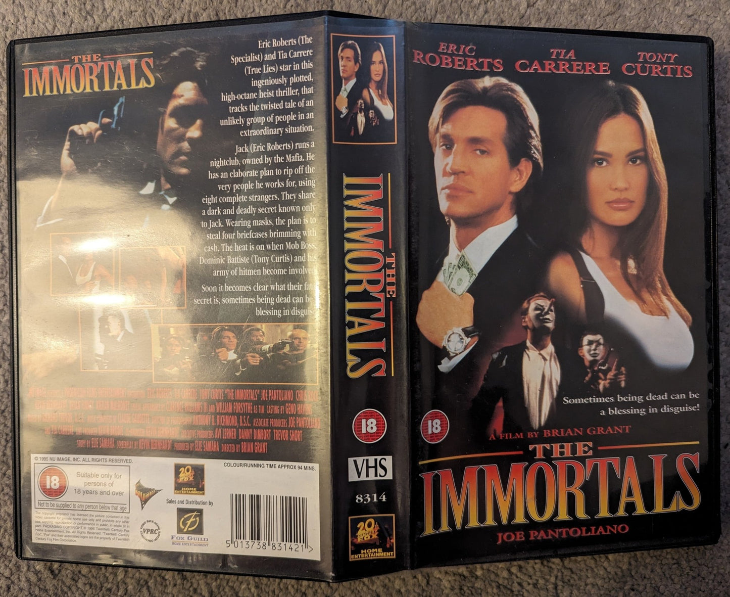 The Immortals (1995) VHS Video Ex Rental - Flippin Retro Video Shop