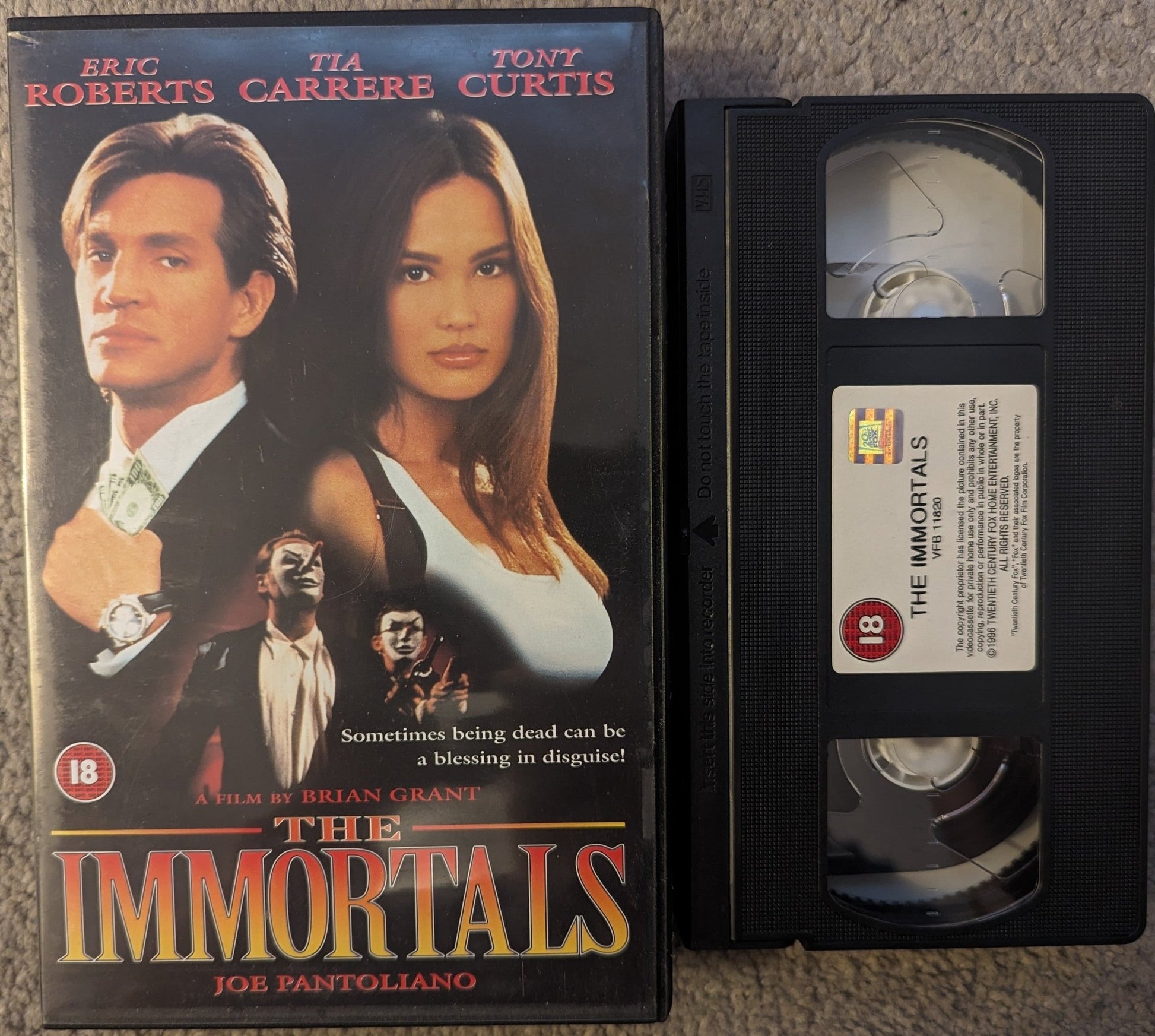 The Immortals (1995) VHS Video Ex Rental - Flippin Retro Video Shop