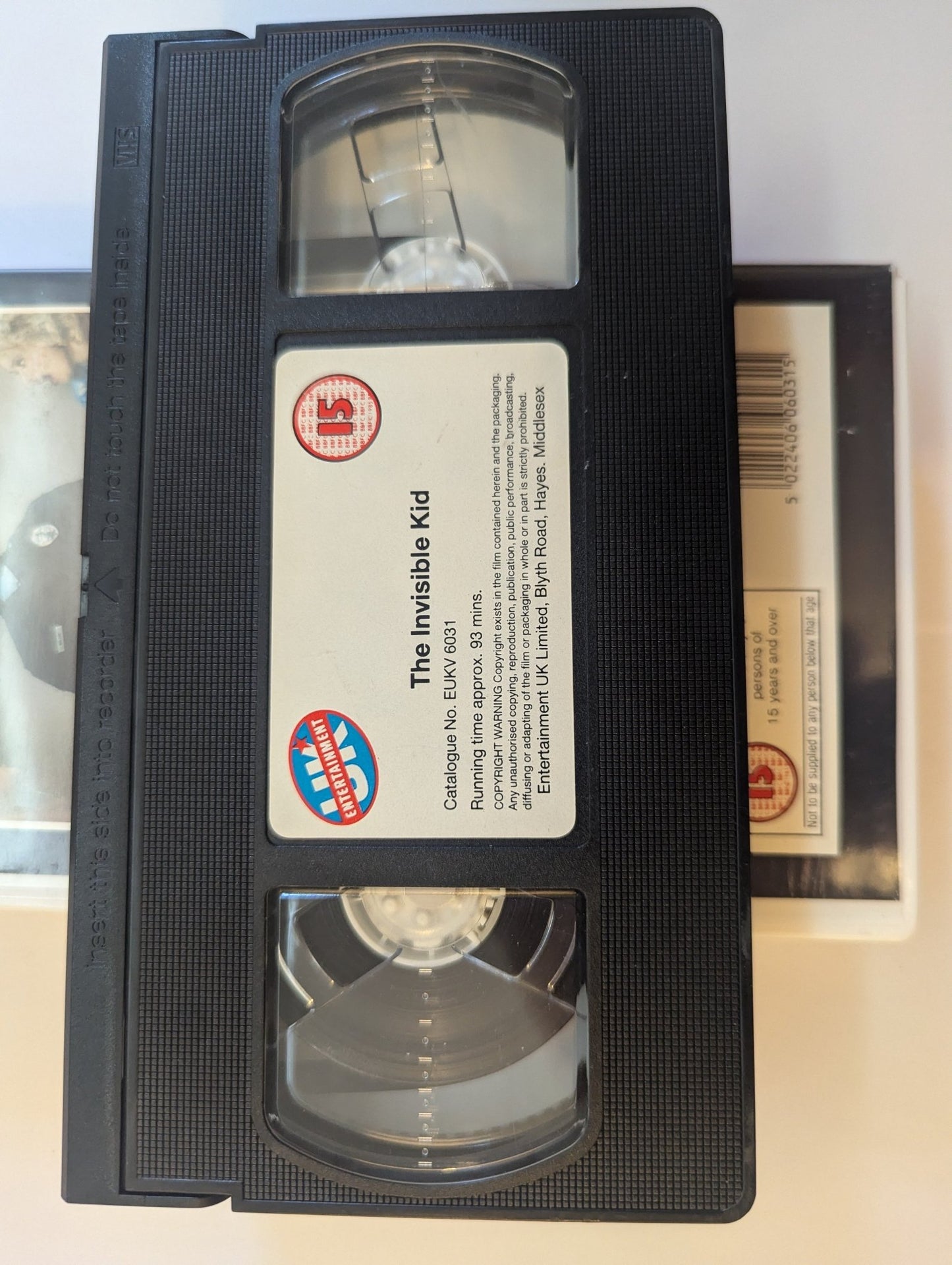 The Invisible Kid (1988) VHS Video - Flippin Retro Video Shop