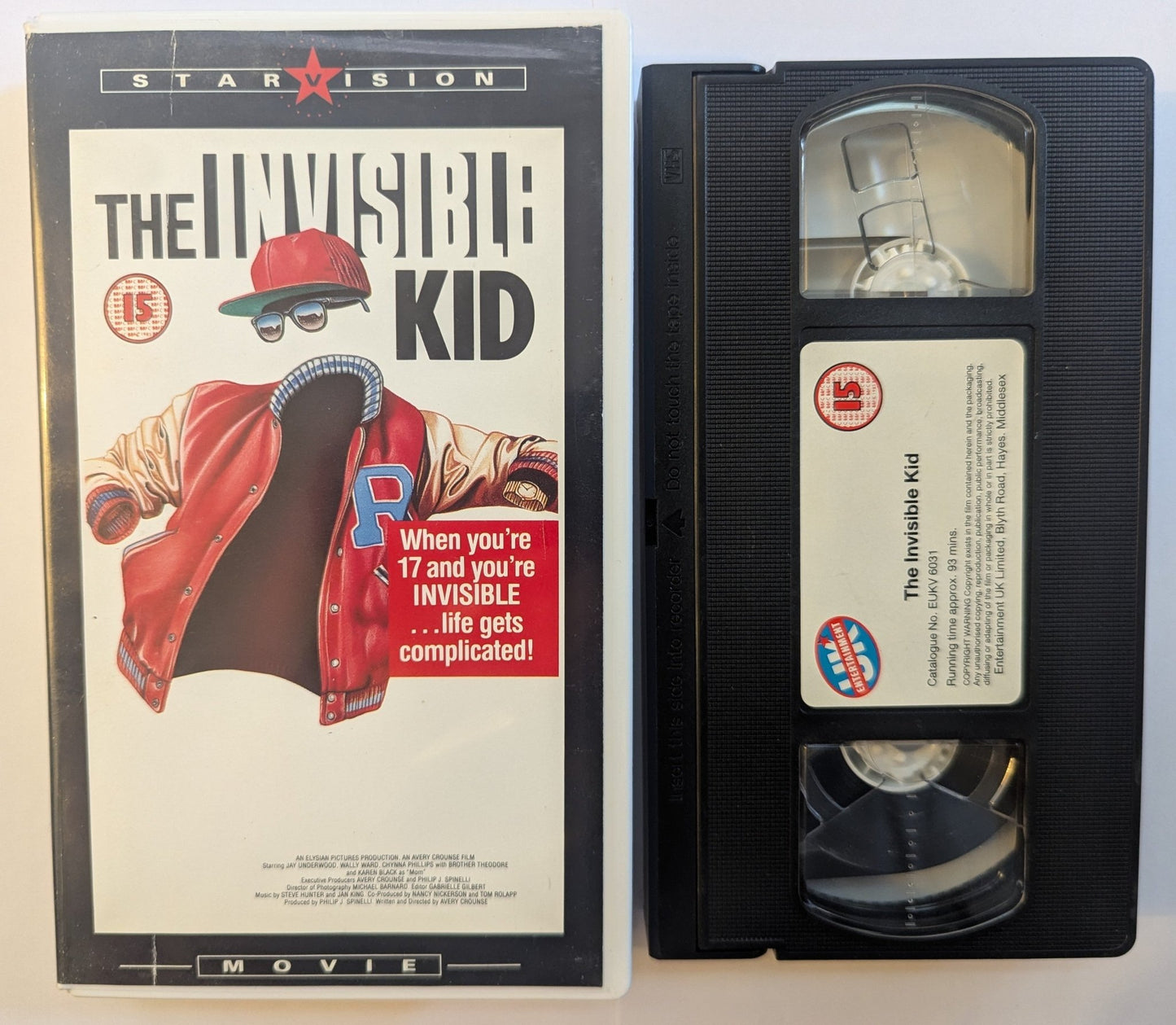 The Invisible Kid (1988) VHS Video - Flippin Retro Video Shop