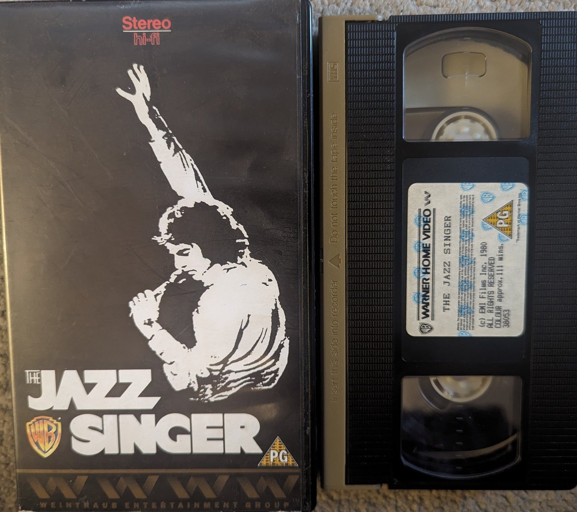 The Jazz Singer (1980) VHS Video - Flippin Retro Video Shop