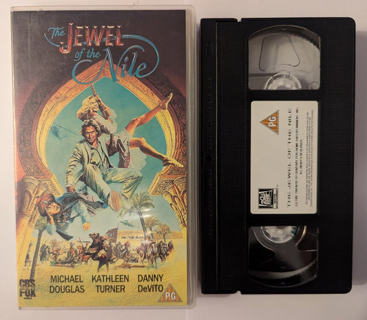 The Jewel Of The Nile (1985) VHS Video - Flippin Retro Video Shop