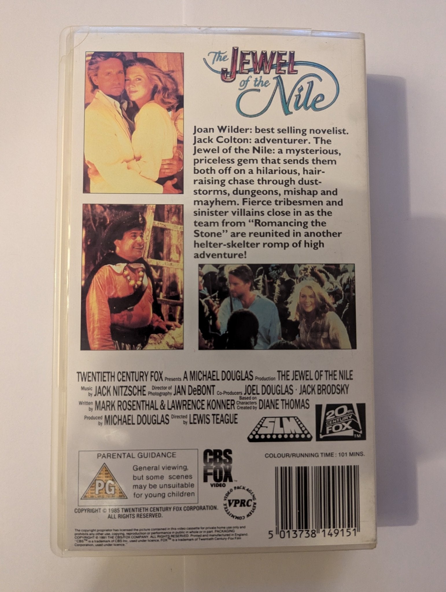 The Jewel Of The Nile (1985) VHS Video - Flippin Retro Video Shop